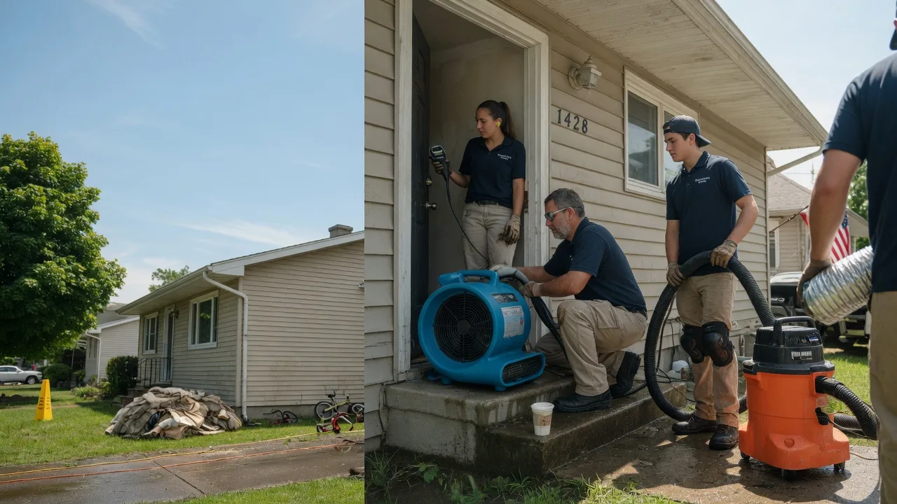 Water Damage Restoration in Elnora, IN near me